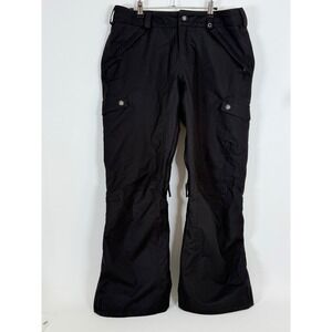 Burton‎ Cargo Snowboard Pants Women's Large DRYRIDE Waterproof Snow Ski Black